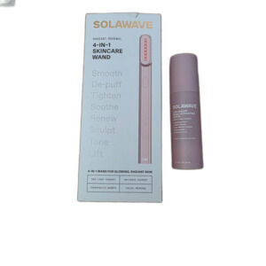 Solawave 4-in-1 Red Light Therapy Wand & Activating Serum Kit